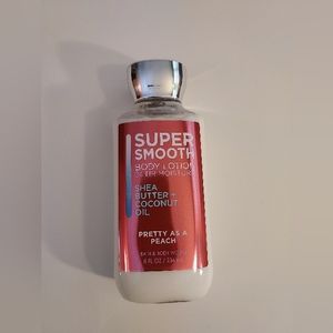 NWT Super Smooth pretty as a peach lotion 8oz